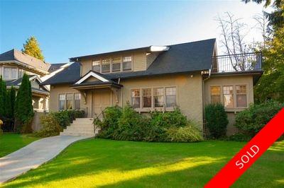 Shaughnessy House for sale:  5 bedroom 3,569 sq.ft. (Listed 2020-01-27)