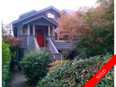 Kitsilano House for sale: 4 bedroom 2,117 sq.ft. (Listed 2013-10-23)