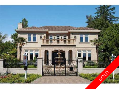 S.W. Marine House for sale: 6 bedroom 6,488 sq.ft. (Listed 2011-06-16)