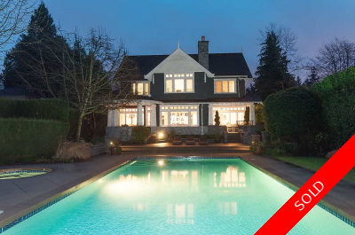 Kerrisdale House for sale: 5 bedroom 6,326 sq.ft. (Listed 2016-01-13)